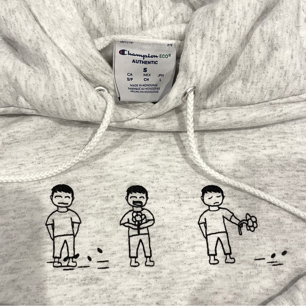 LIKE NEW Champion Eco Graphic Hoodie